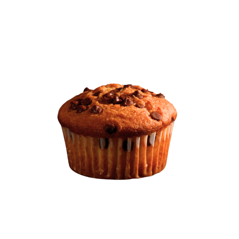 muffin chips de chocolate pan factory